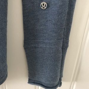 Lululemon shawl neck sweater